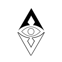 the ethereum logo on a black background